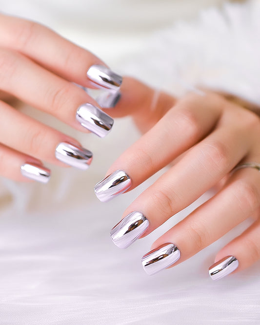 Pulseras de presión cuadradas metálicas punk