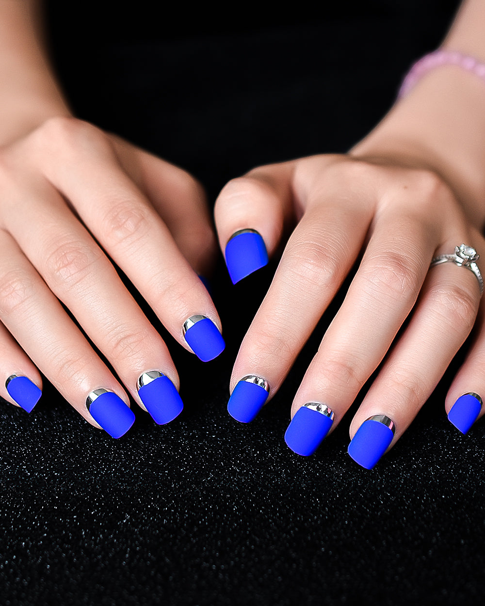 Blue mirror Matte
