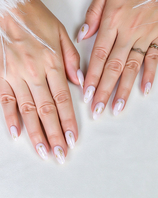 Gold Foil White