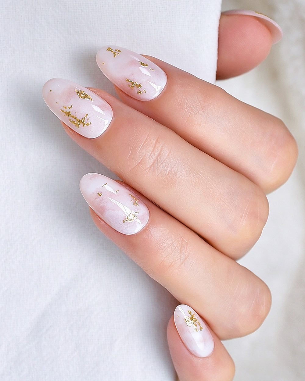 Gold Foil White
