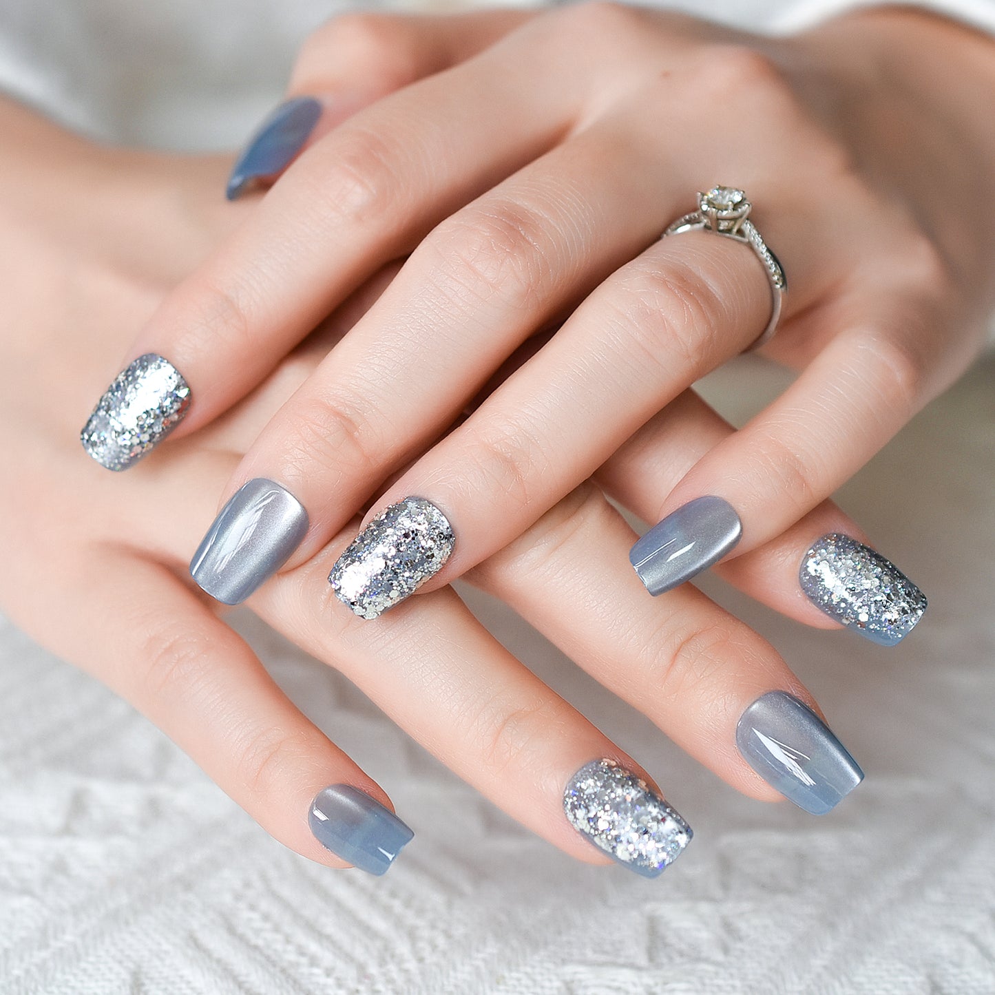 Sky jelly glitter