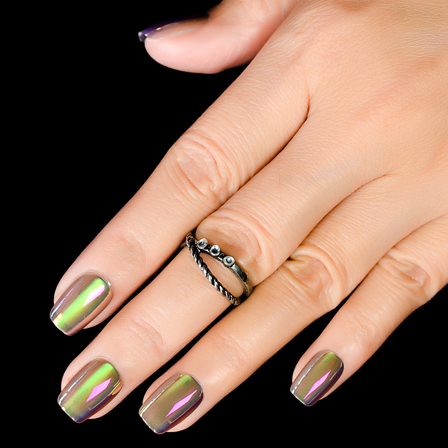 Chrome cat eye