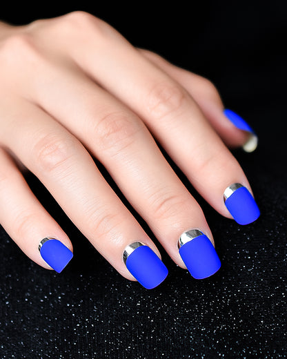 Blue mirror Matte