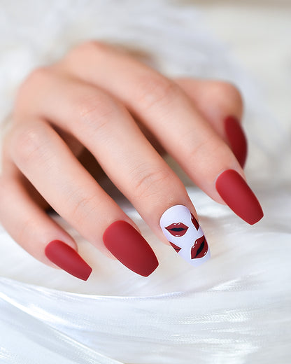 Red lip
