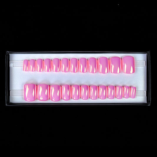 Pink glass