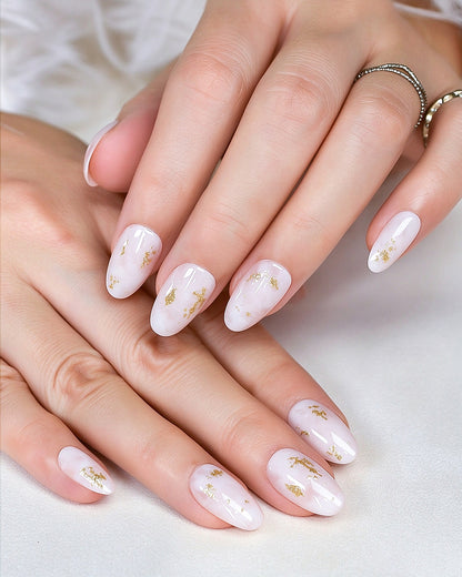 Gold Foil White