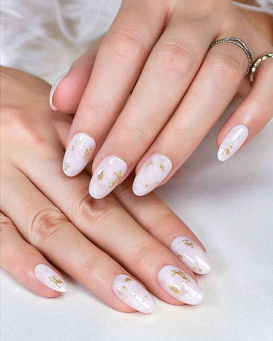 Gold Foil White