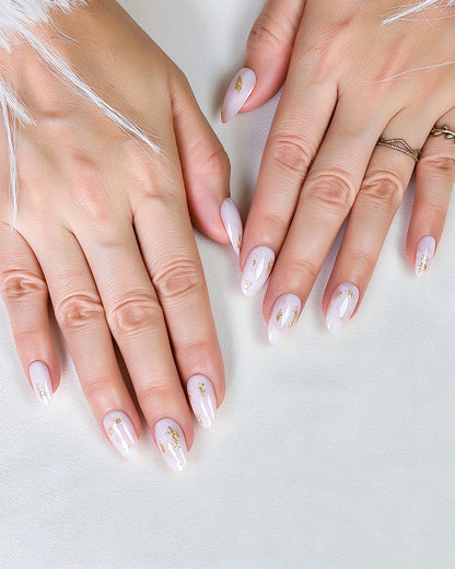 Gold Foil White