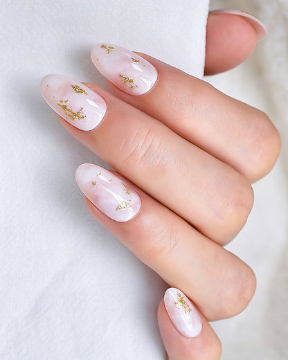 Gold Foil White