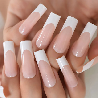 XXL Long Square French Tips L6196