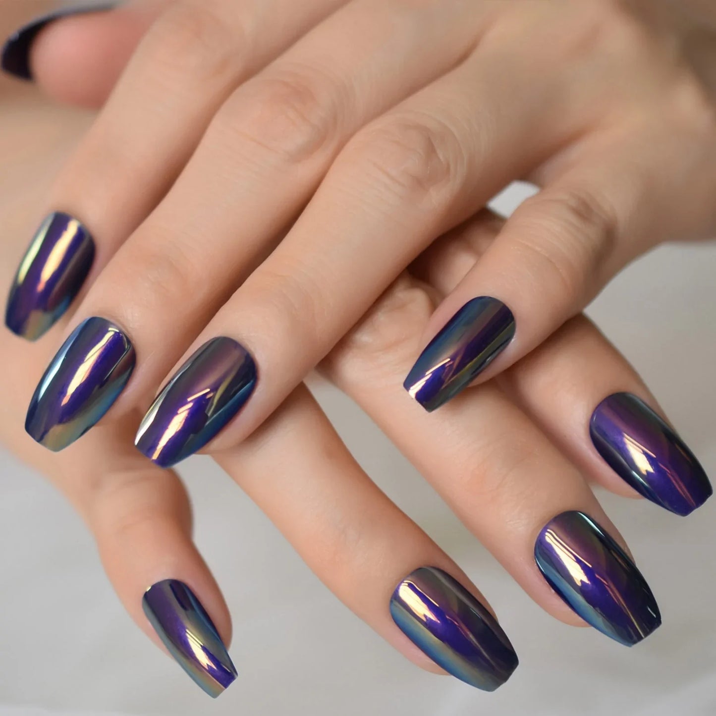 Medium Coffin Chrome Purple L6174