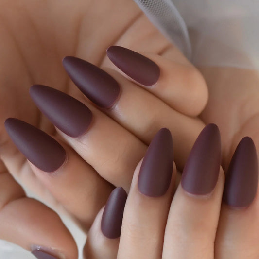 Medium Almond Matte Chocolate Color L5841