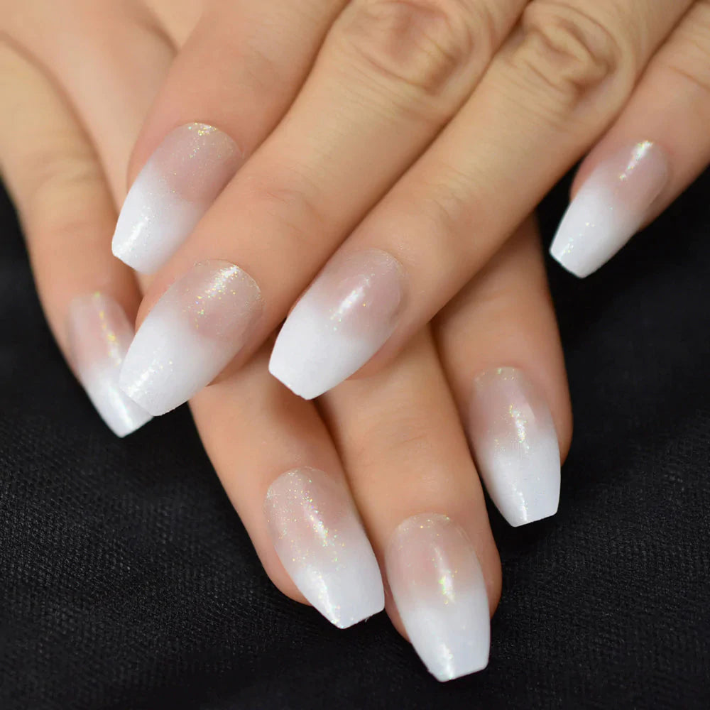 Medium Coffin French Tips L5461