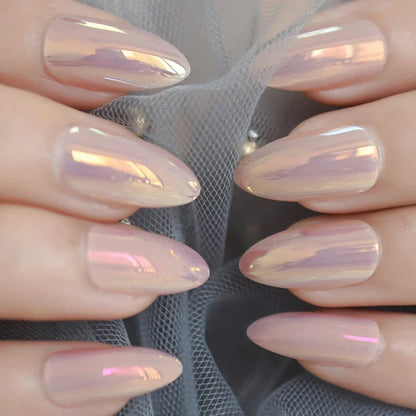 Medium Almond Chrome Pink L5289