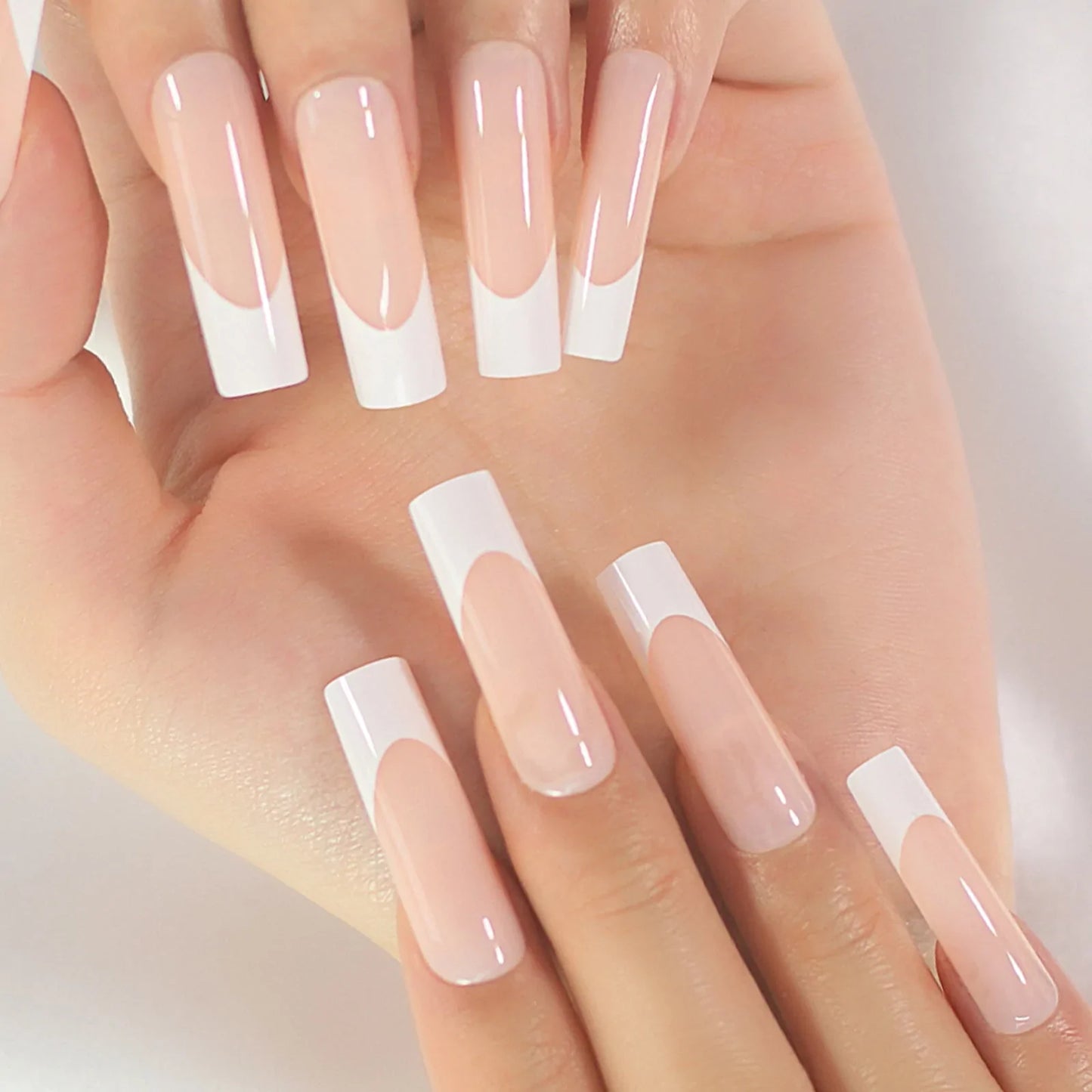 XXL Long Square French Tips L6196