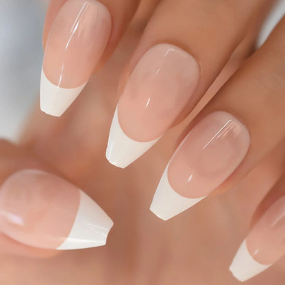 Medium Coffin French Tips L6208