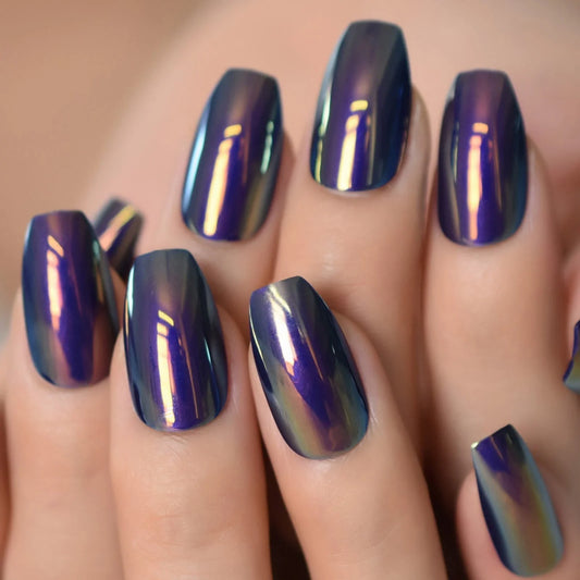 Medium Coffin Chrome Purple L6174