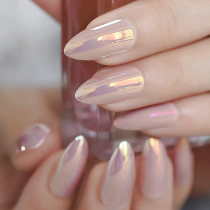 Medium Almond Chrome Pink L5289